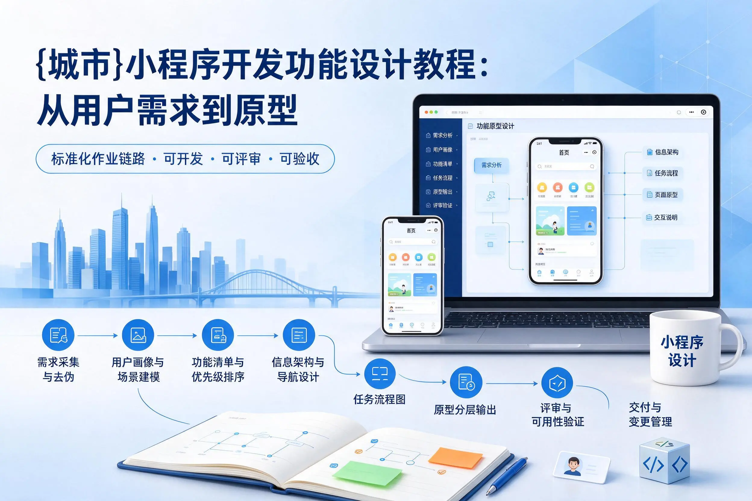中山小程序开发功能设计教程：从用户需求到原型
