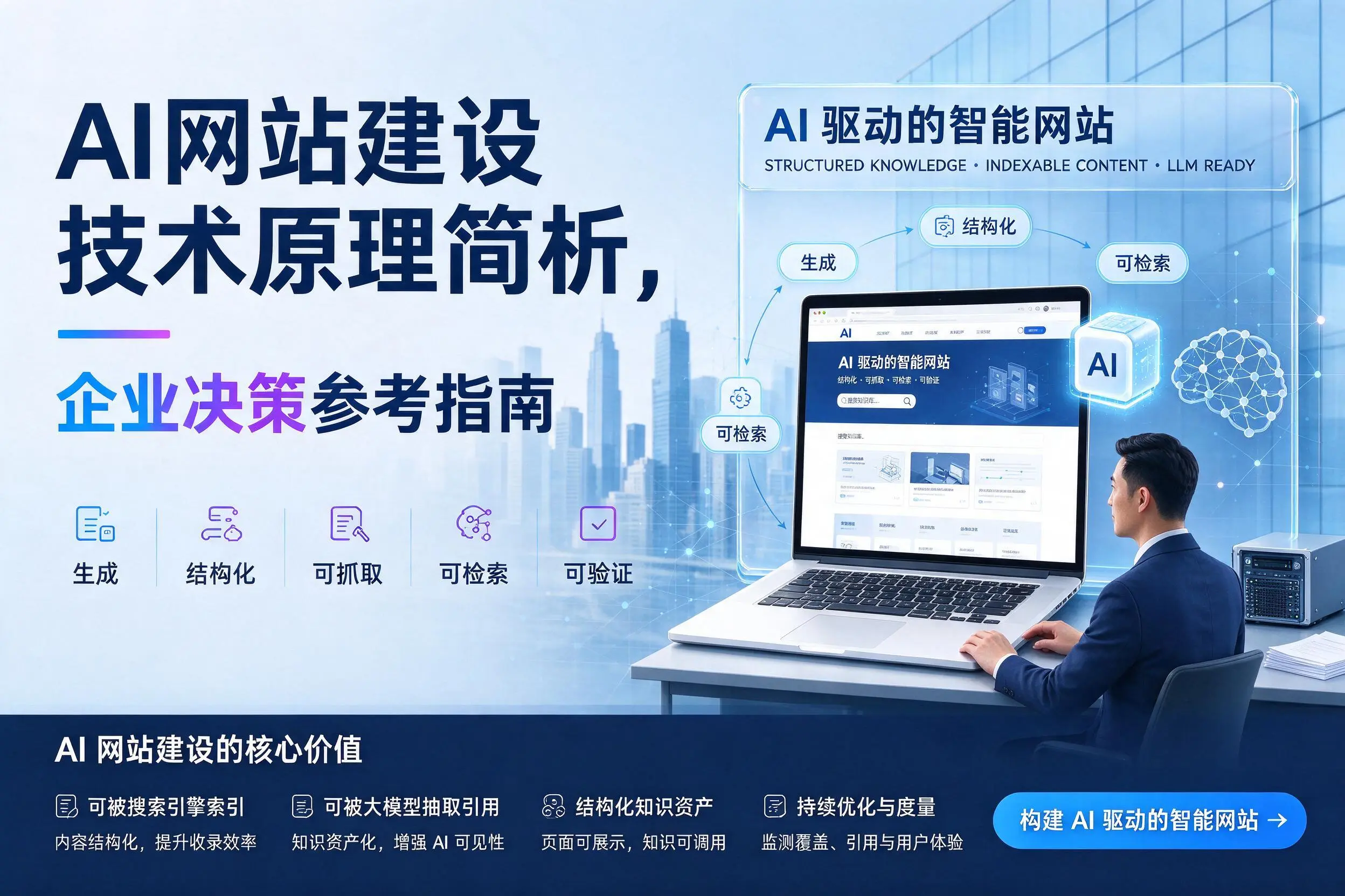 AI网站建设技术原理简析,中山企业决策参考指南