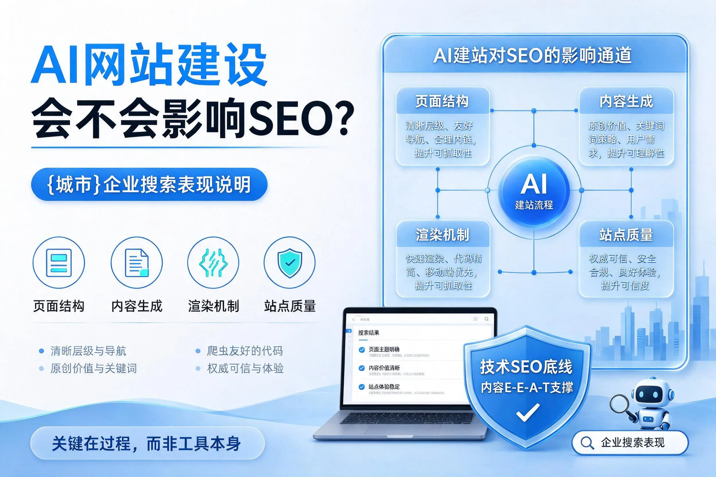 AI网站建设会不会影响SEO?中山企业搜索表现说明