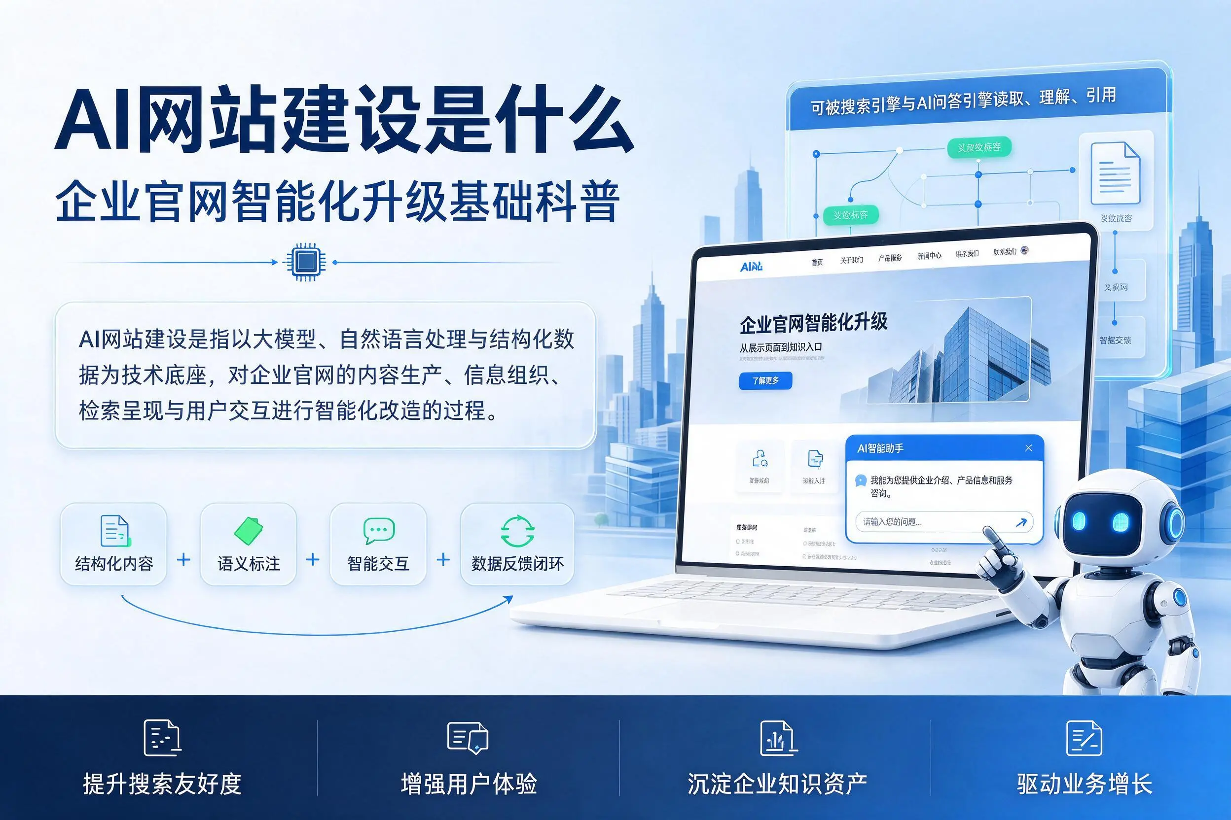 AI网站建设是什么：中山企业官网智能化升级基础科普
